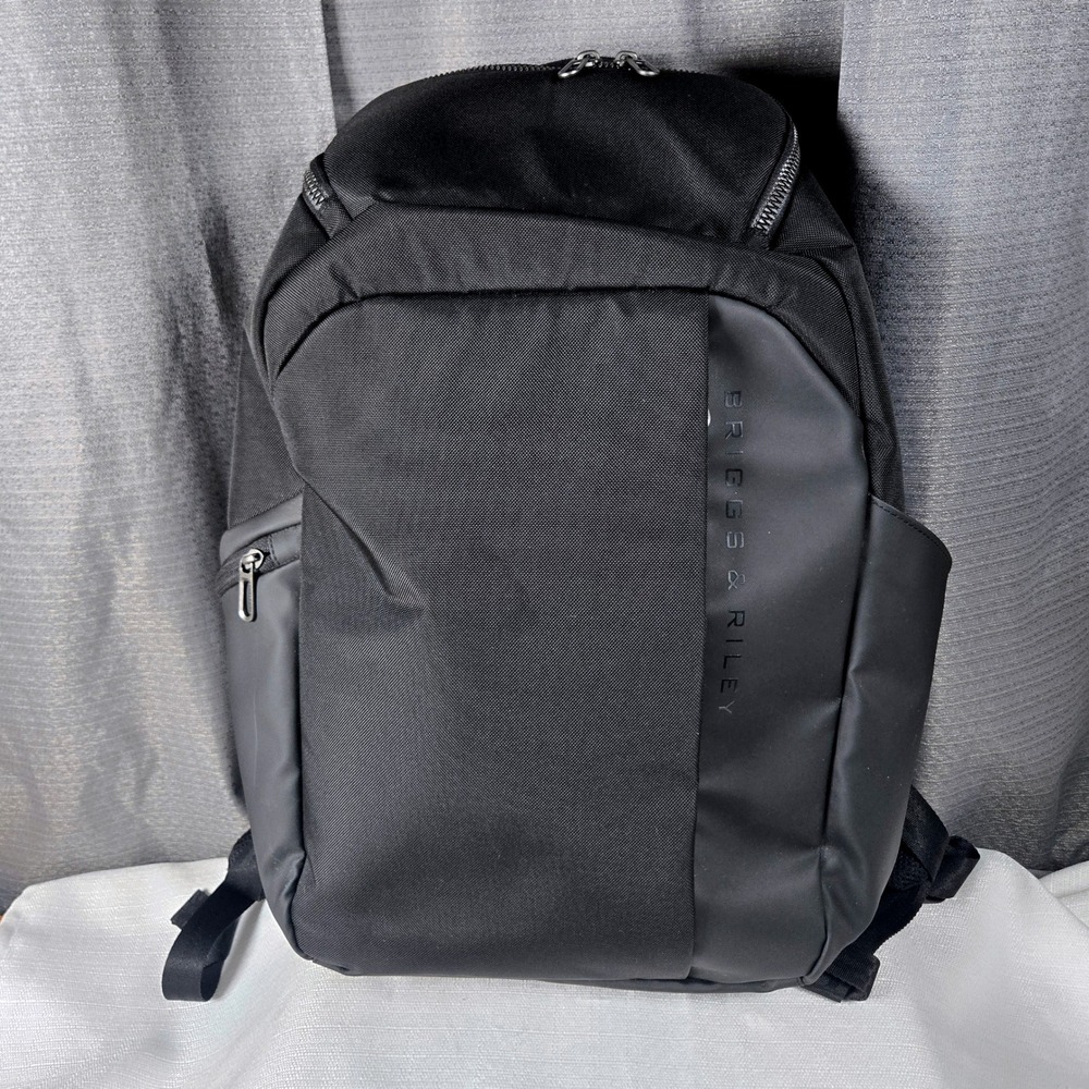Briggs & Riley ZDX Cargo Backpack Black Tech Travel Laptop Bag ZXP118-4